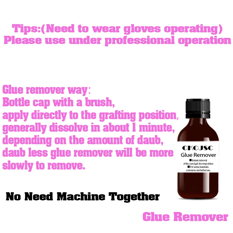 6pcs Kit Human UV Light Hair Gel Tape Hair Uv Glue 18w Uv Lamp Extension Kit Tape hair extend UV Technology glue Remover