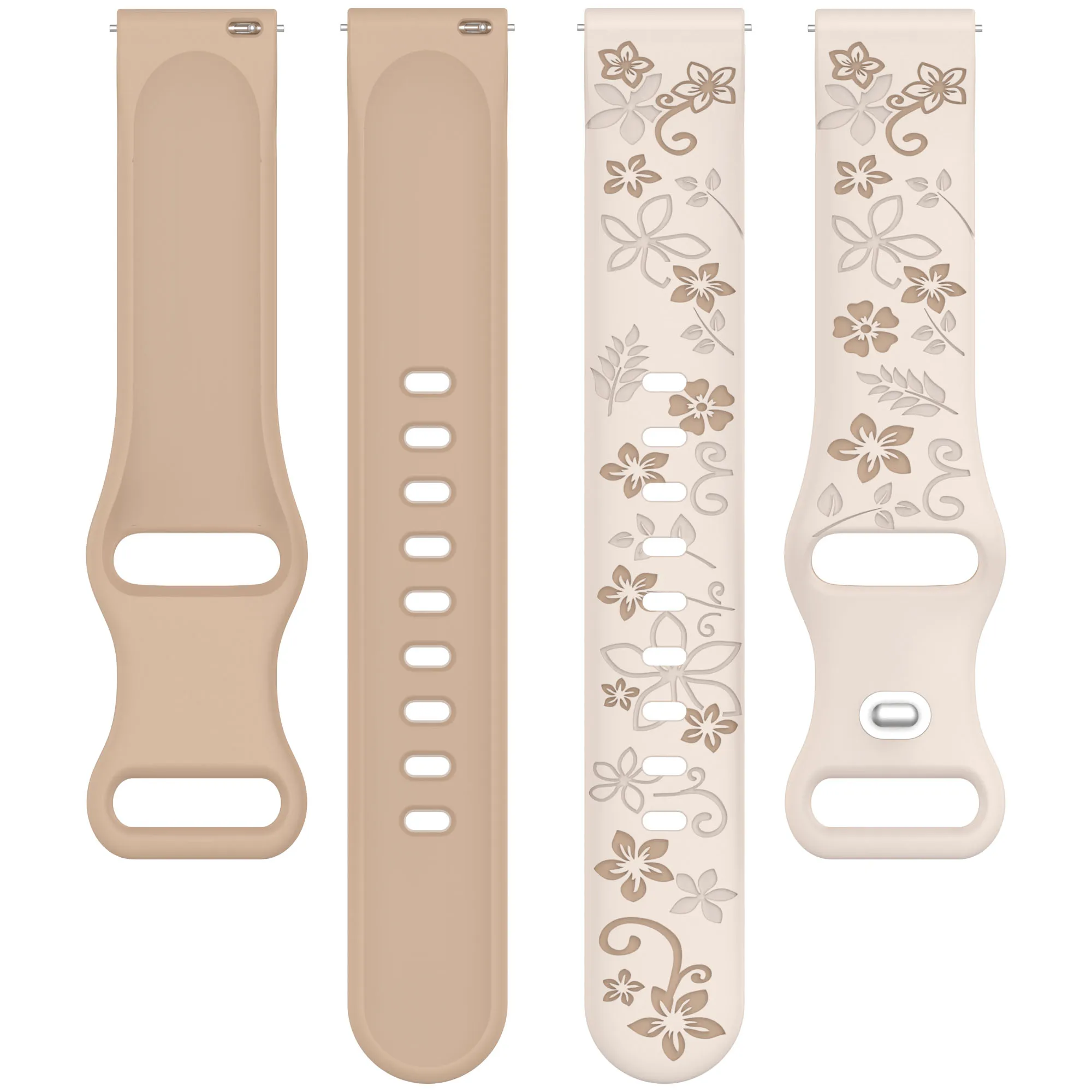 18mm Silicone Watch Band Replacement Strap Bracelet