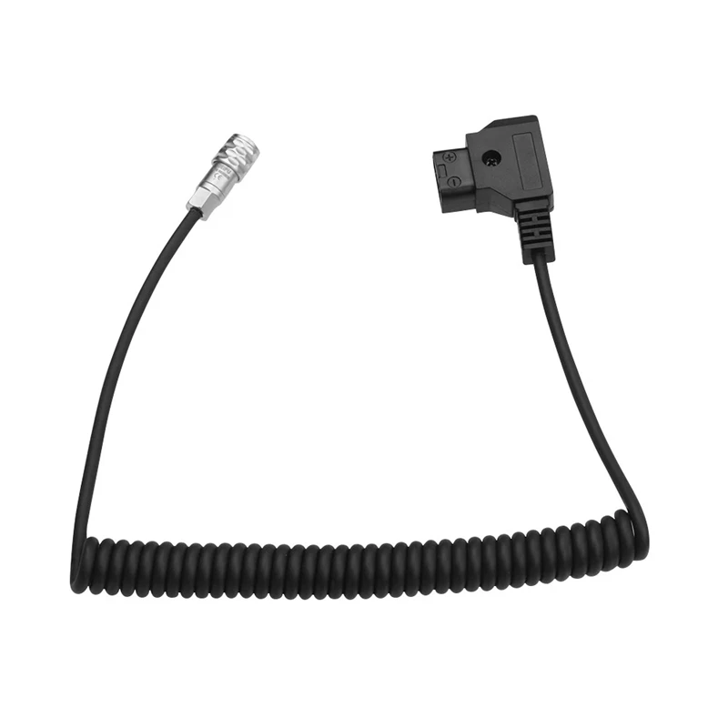 Charging Cable D-Tap to BMPCC 4K 2 Pin Locking Power Cable for Blackmagic Pocket Cinema Camera 4K for Sony V Mount Battery