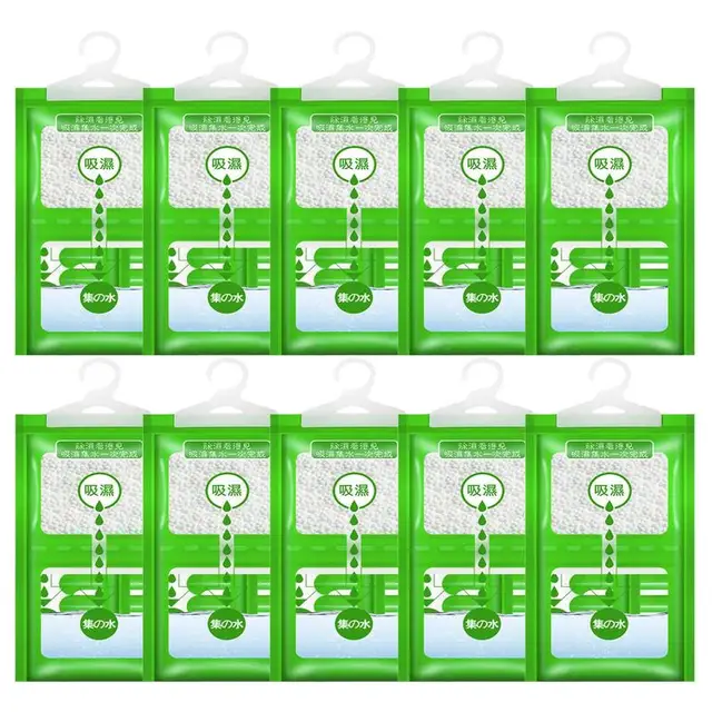 10 Dcs Nedvességi Abszorbens Illatmentes Páratartalomcsomagok A Táskák Konyhai Fürdőszoba Szekrényhez És Zárt Helyhez Használják - Image 6