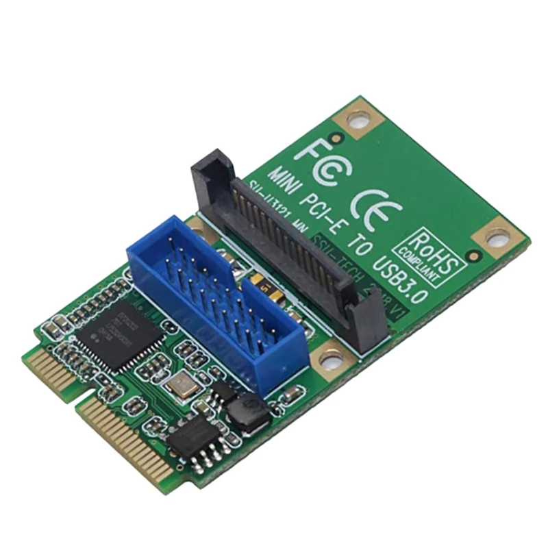 

Карта расширения NEW-Mini PCI-E 3,0 Mini PCI-E к USB, фронтальный разъем pin, карта расширения, USB Высокоскоростной преобразователь