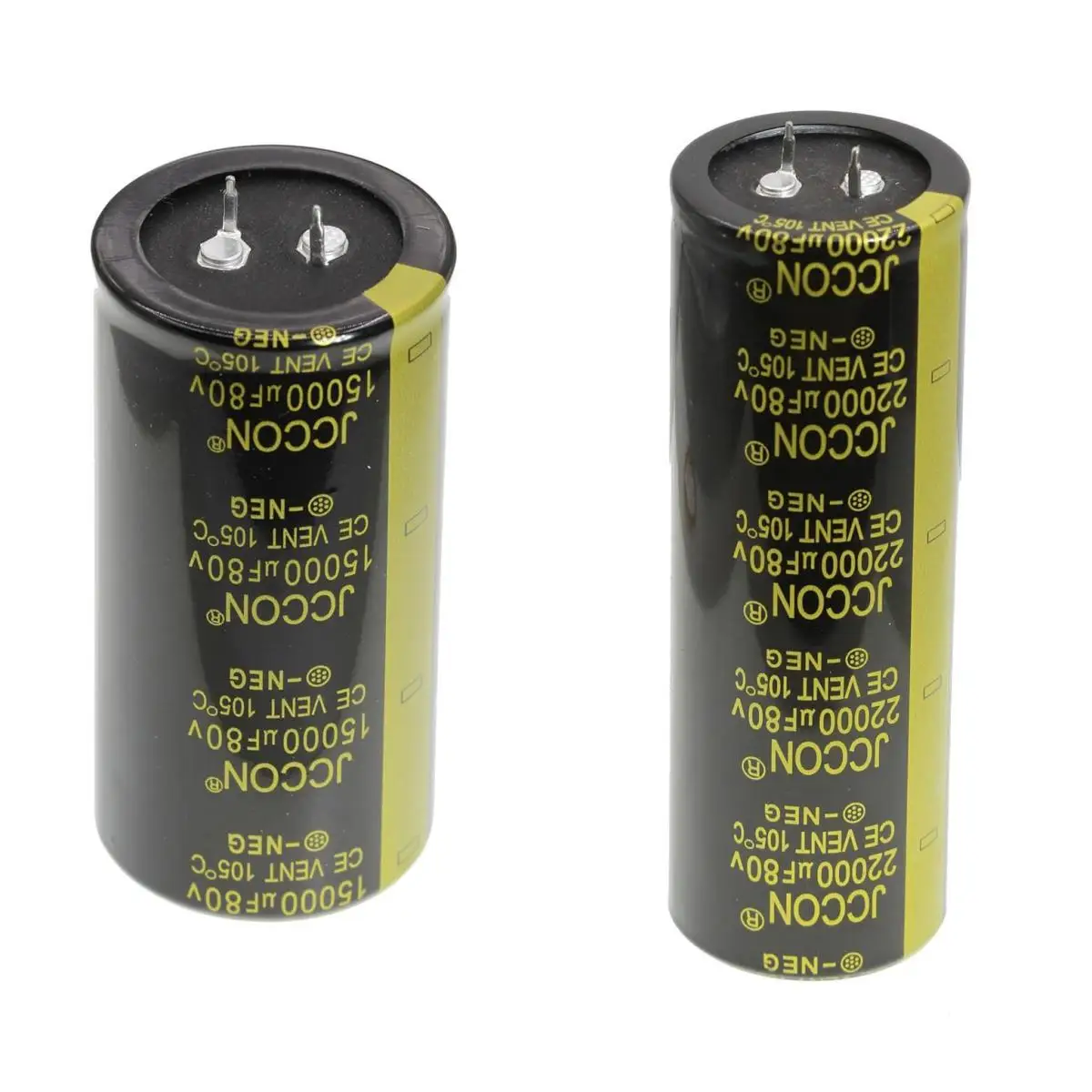 80V 3300 4700 6800/ 8200 10000 15000 22000 uF 2 Pin Solder Snap-in Terminal Electrolytic Capacitor