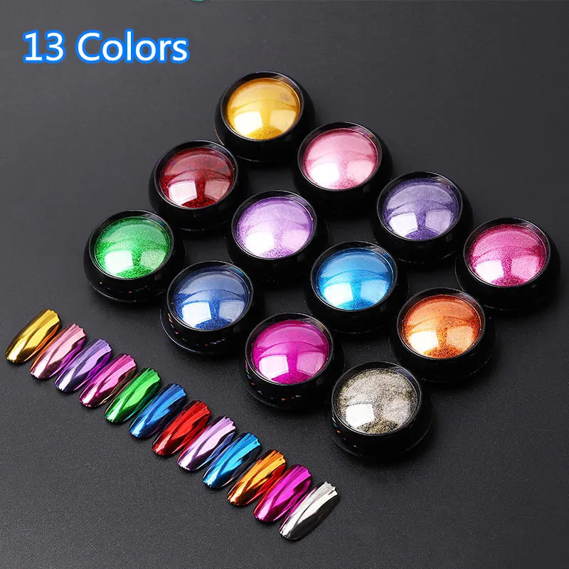 Nail Art Glitter Dipping Powder Chrome Mirror Glitter Pigment Powder For Nails Decorations DIY Manicure nail powder,nail glitter,nail decoration,nail decorations