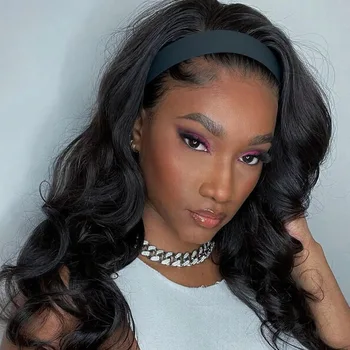 20 Inch Body Wave Headband Wig 1