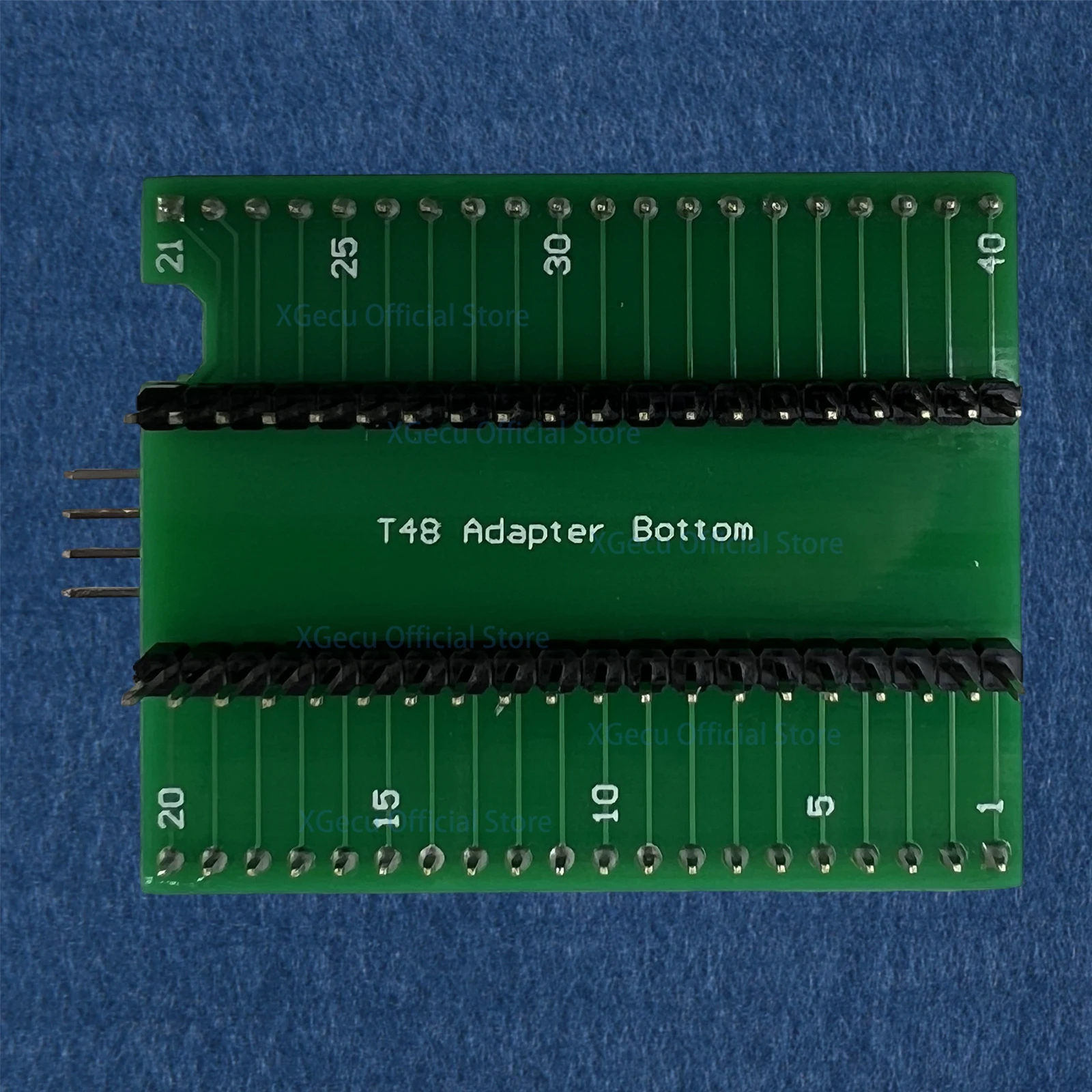 Teste o Adaptador Conversor da Programação do Soquete Programador de Xgecu T48 Qfp44 _ Ex1 Qfp44 a Dip40 C51 Avr Pic em 1 - Imagem 4