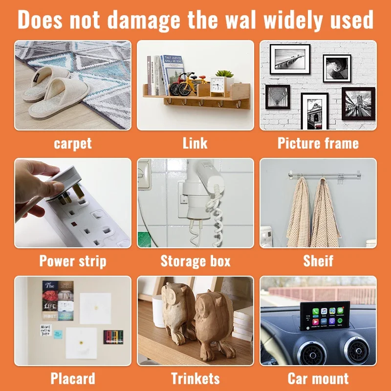 1/2/3/5m Nano Double Sided Adhesive Acrylic Suitable for Home Decoration
