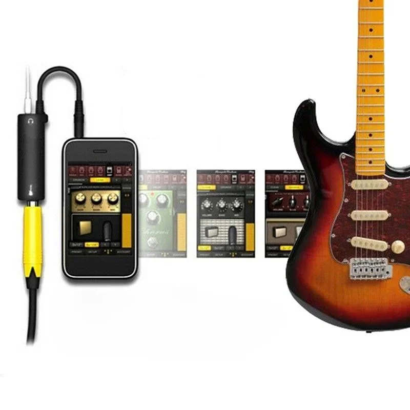 

Hot Guitar Interface I-Rig Converter Replacement Guitar For Phone Guitar Audio Interface Guitar Tuner Guitar Line Irig Converter