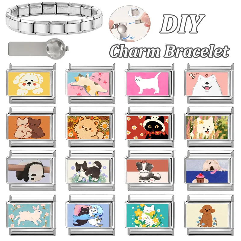 Series Jewelry Stainless Steel Italian DIY Also Ideal for Women