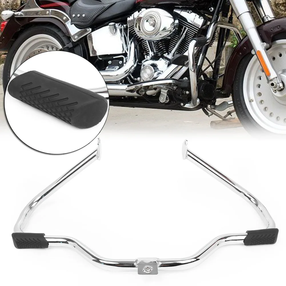 Хромированная Противоударная защита двигателя мотоцикла для Harley Touring Road King 1997-2002