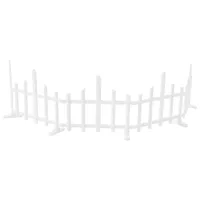 10PCS Christmas Waterproof Lawn Lamps Garden Led Garland Yard Fence Light For Holiday Decoration 2 Lighting Modes W/200 LEDs 1