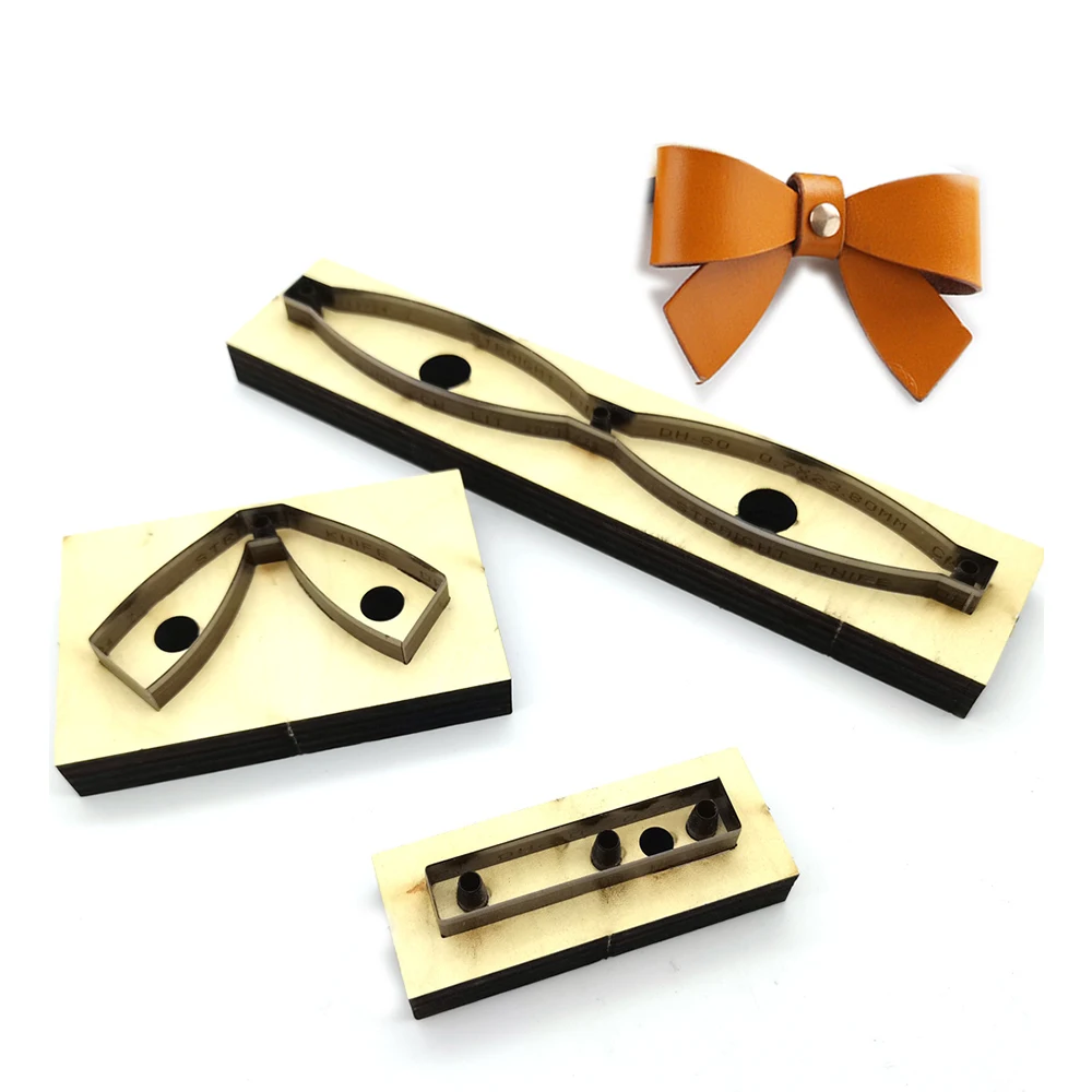 가죽 공예 도구 펀치 다이 커터 키트 페타 나비 활 패턴 템플릿 금형 가죽 절단..