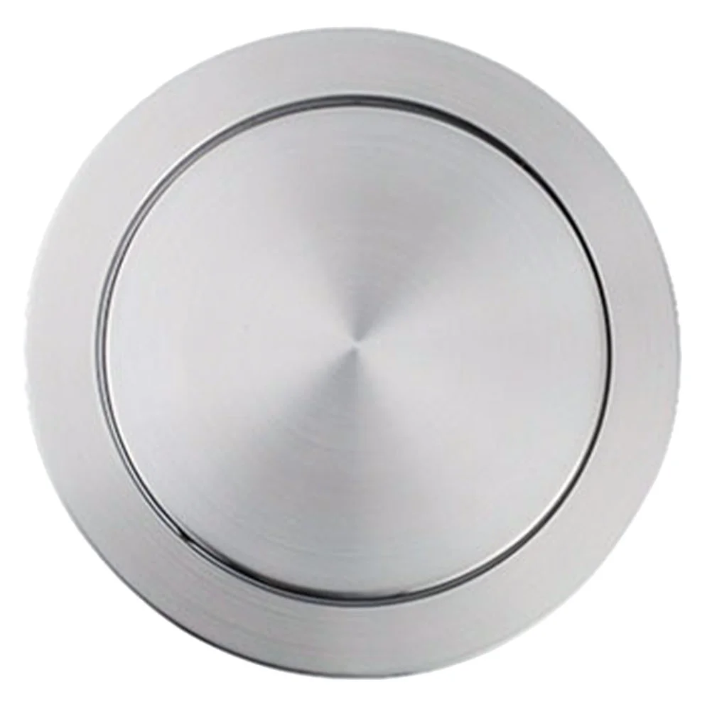

Countertop Trash Bin Waste Lid Balance Flap Cover Recessed Trash Can Lid