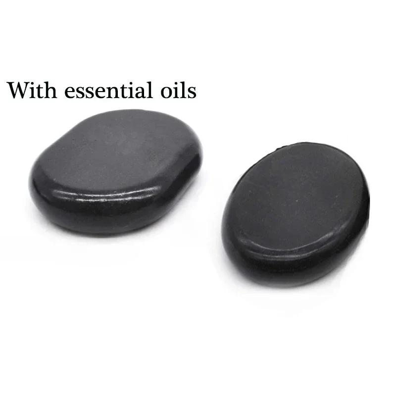 Massage Tool Hot Stone Massage Set Heater Box Relieve Stress Back Pain Health Care Lava Basalt round massage tool Stones