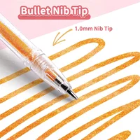 8/24/60-Color Glitter Gel Pen Set — "Flowing Crystal"&"Sparkling Starlight"Series Designed for Journaling and Drawing, Christmas 4