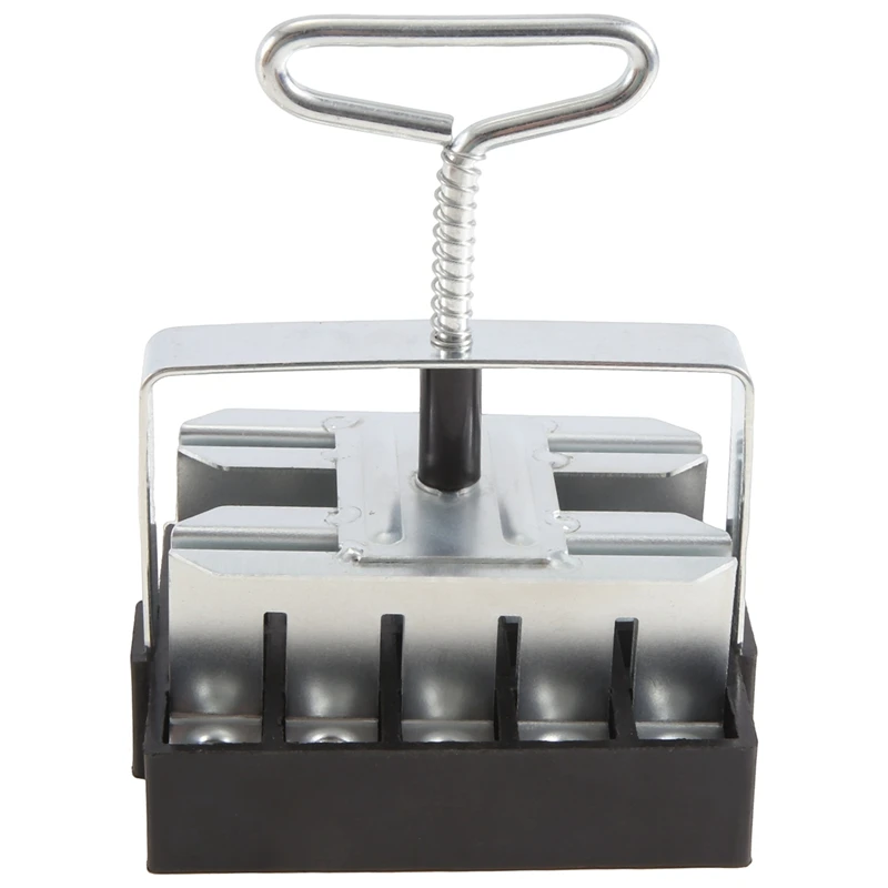

Handheld Seedling Soil Block Maker 20-Cell Steel Soil Blocking Tool With Handle Garden Blocking Tools