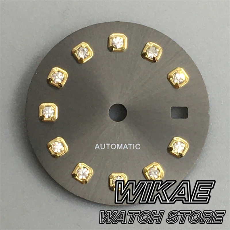 Sunburst White Mother of Pearl Watch Dial - Multi-Color Options for NH05 Movement Replacement Parts