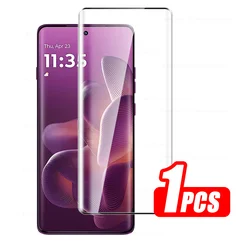 Premium Curved Glass Screen & Camera Protector Set - Enhanced Durability and Clarity - Edge 60 (1 front)