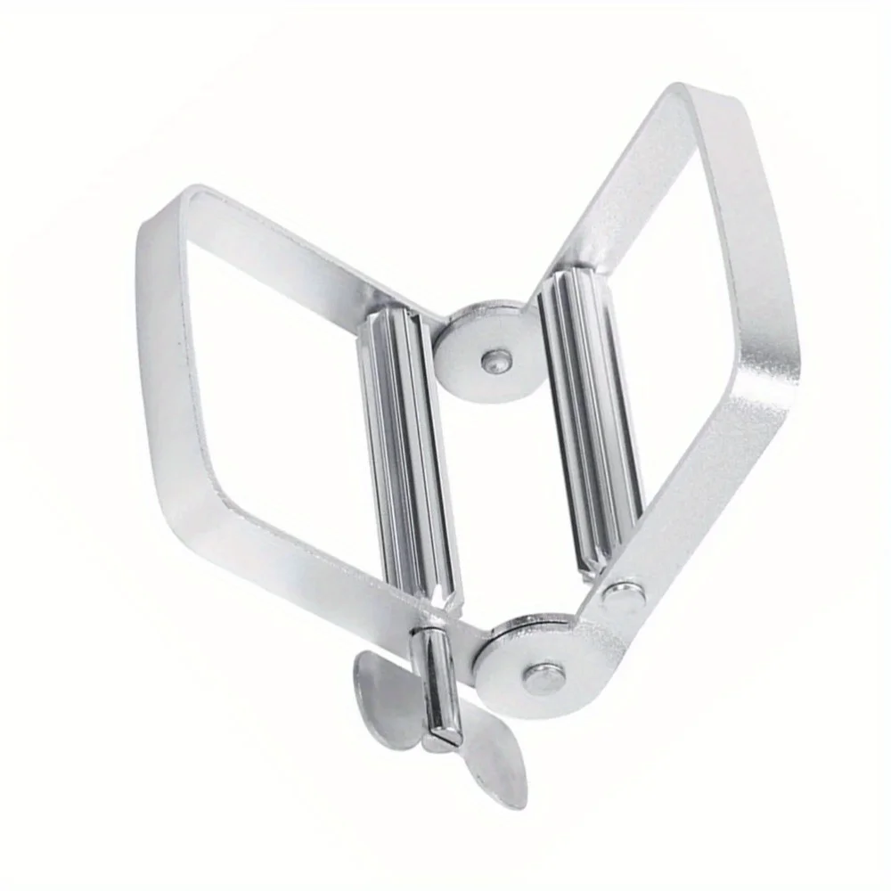 1PC Toothpaste Tube Squeezer Manual Squeezing Clip Stainless Steel Tool Hair Dyeing Cream Gadget Dispenser 5
