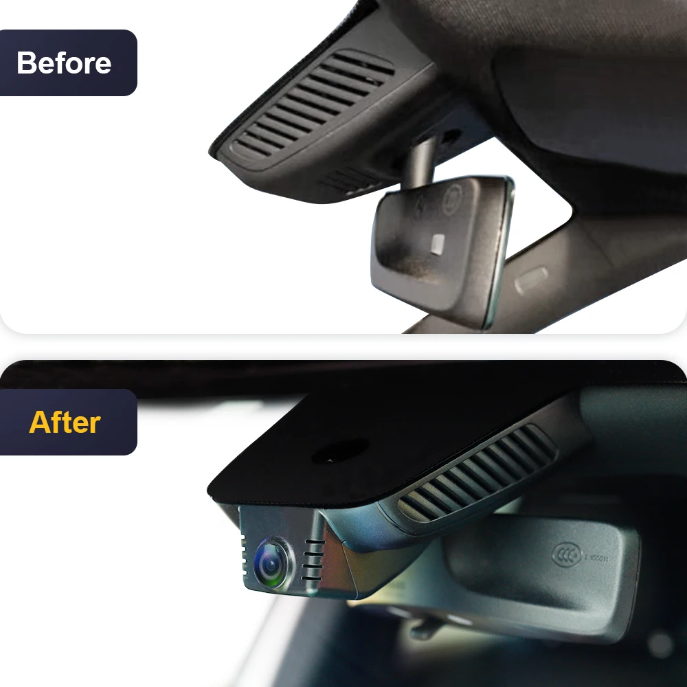 Dashcam Fitcamx 4K Per Mercedes V-Class/Vito/eVito 2015-2023 - Doppia Telecamera Con WiFi - Foto 2