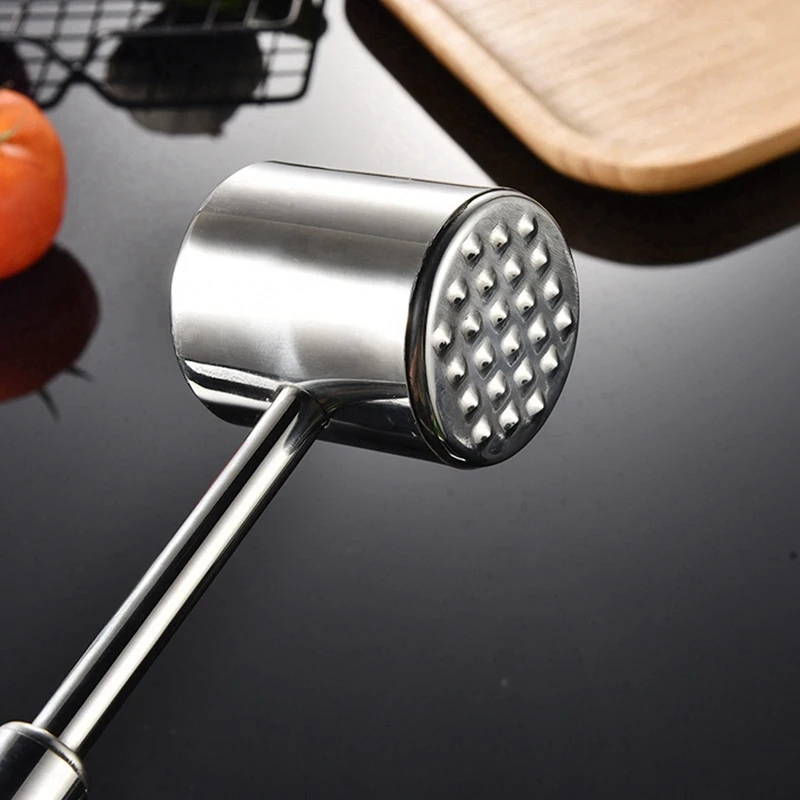 Double Sided Meat Hammer Solid Meat Hammer Loose For Schnitzel, Steak