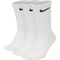 Nike/Nike Chaussettes mi-mollet respirantes pour hommes et femmes Couple Sports Training Trois paires Sx7676-100 5