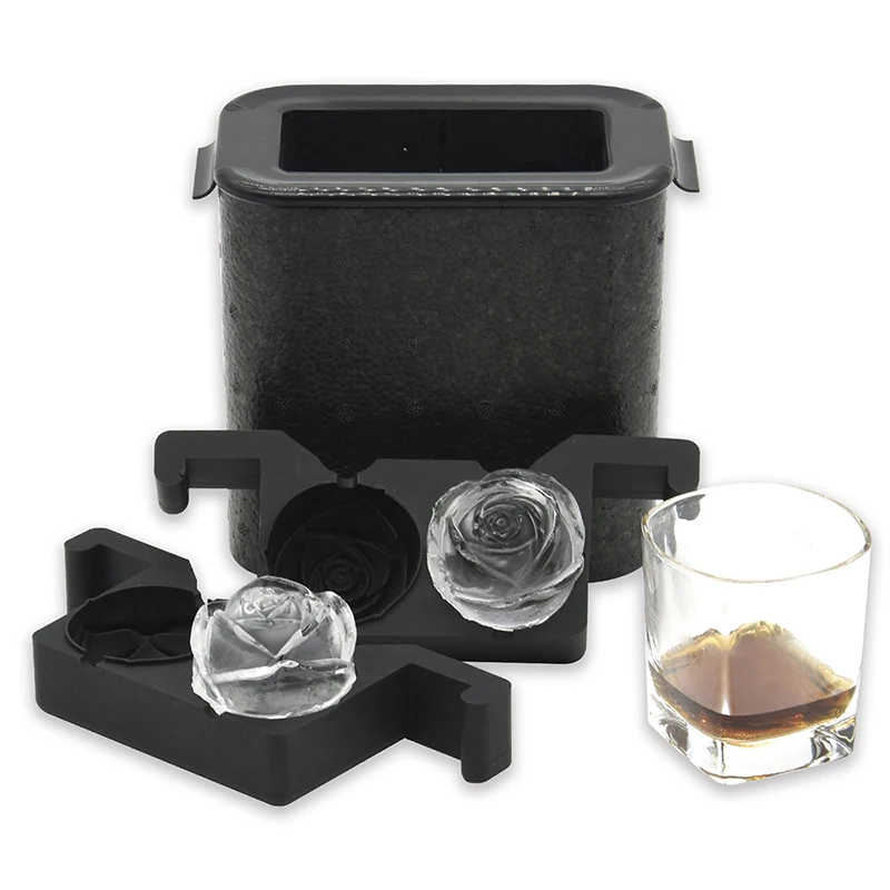 Crystal Clear Ice Ball Maker Ice Ball Press Spherical Whiskey Tray