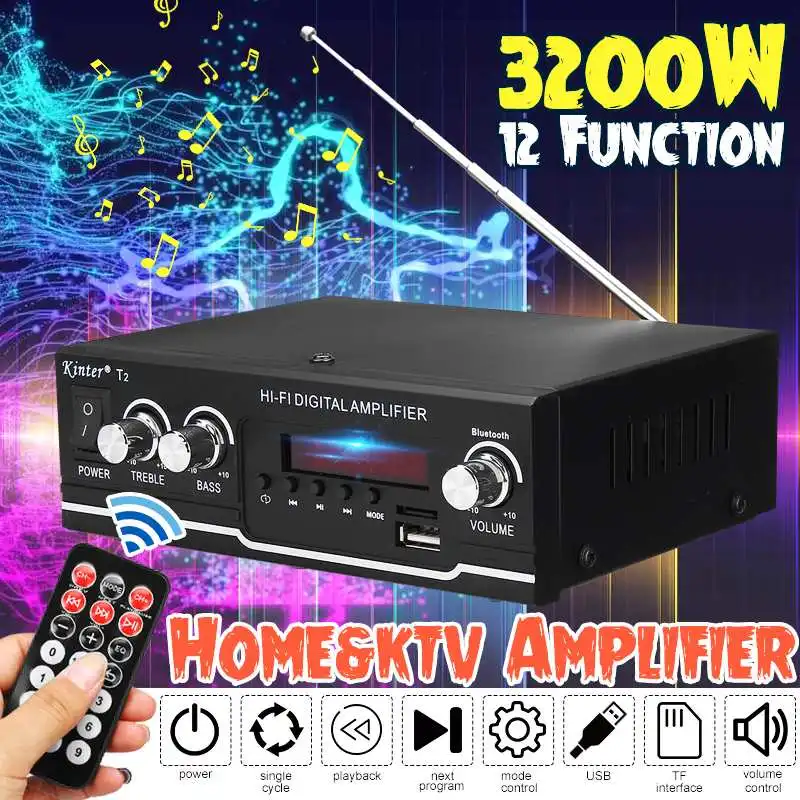 

Цифровой усилитель, 3200 Вт, 220 В
