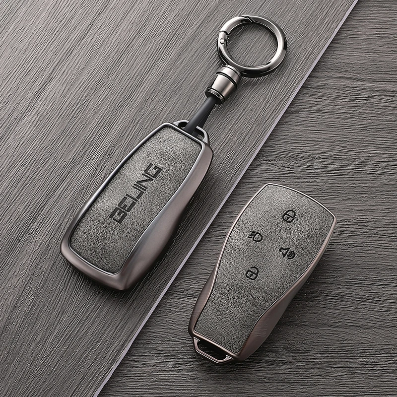 Portable Key Case for Baic Beijing BJ30 BJ40 BJ80 BJ90 U7 X7 Senova X25 X35 X55