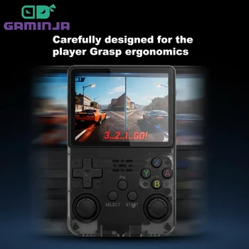 Console di gioco portatile portatile R36S Schermo IPS da 3,5 pollici Risoluzione 640x480 Memoria incorporata da 64 GB Giochi classici Precaricati