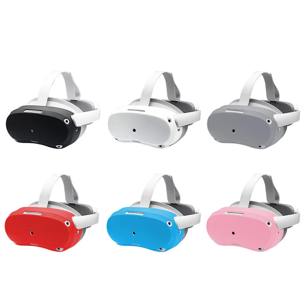 

Silicone Protective Cover Shell Case For Pico 4 VR Headset Head Cover Anti-Scratches For Pico Neo 4 Accessories Sweat Resistant