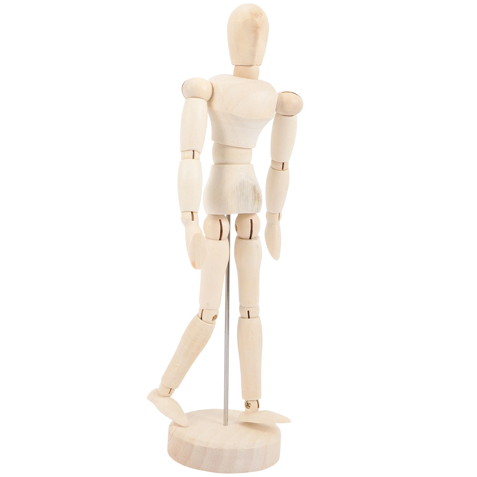 Wackelnder Holzmann Mit 12 Gesichtern - Lustiger Schreibtischschmuck