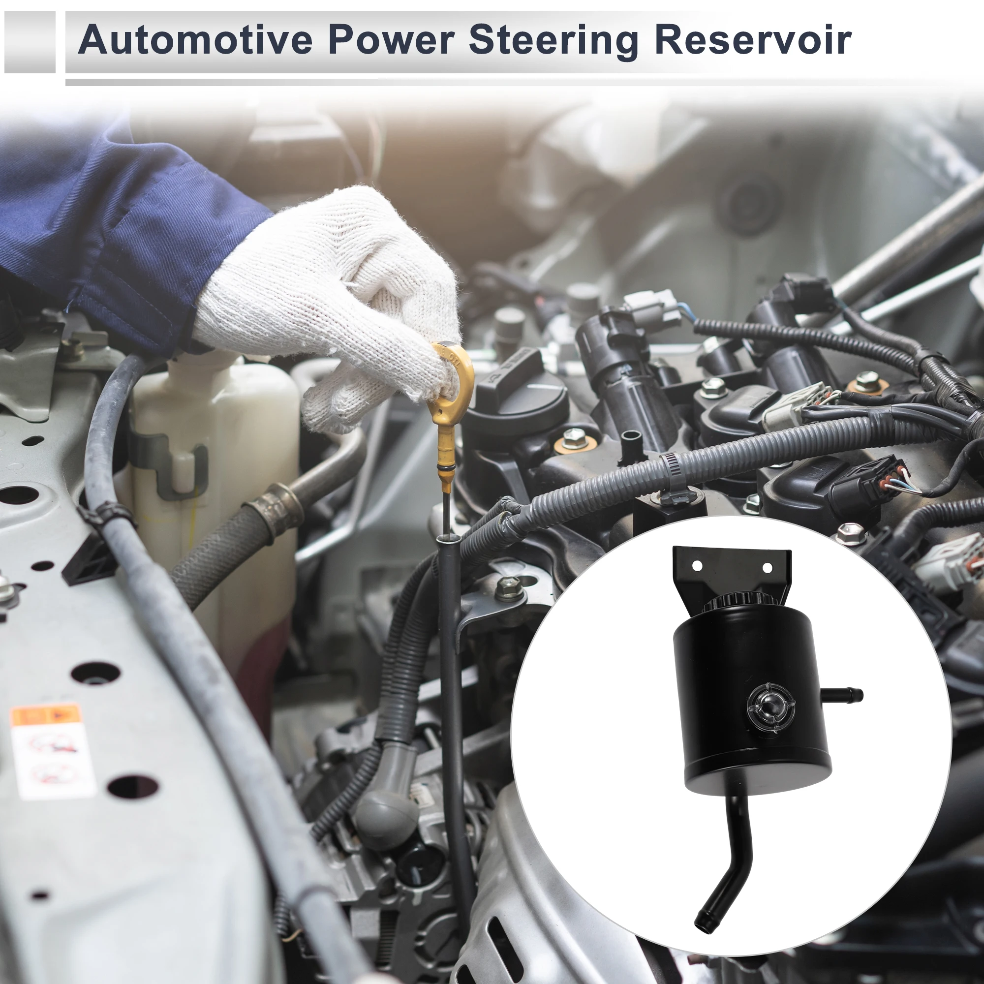 UXCELL Power Steering Reservoir for Chevrolet Express 2500 3500 2014 2015