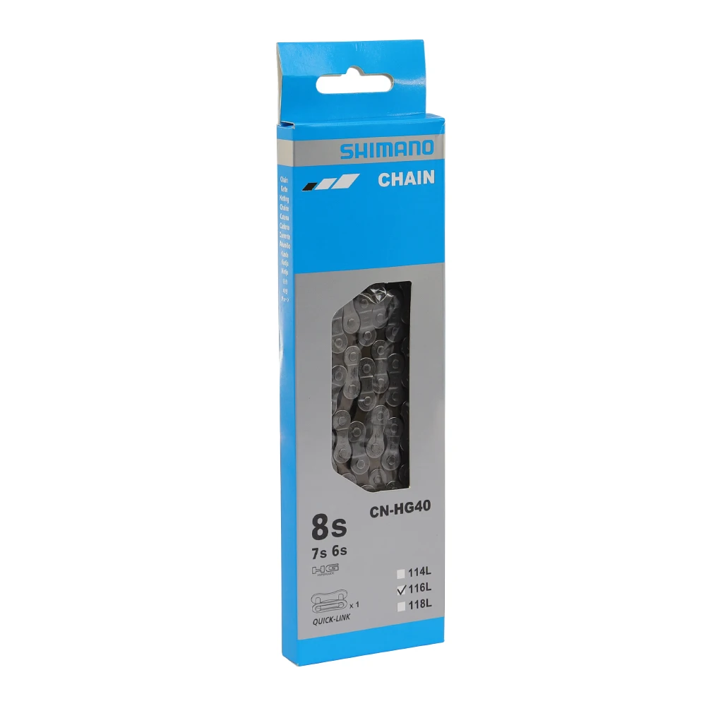 Description Picture 2 of itemSHIMANO CN HG40 6/7/8 Speed Chain 116L Link for ROAD Bicycle Bike Original Shimano Chain