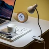 LED Eye Protection Book Night Light Adjustable Angle Mini Clip-On Study Desk Lamp AA Battery USB Plug-in for Bedroom Reading 6