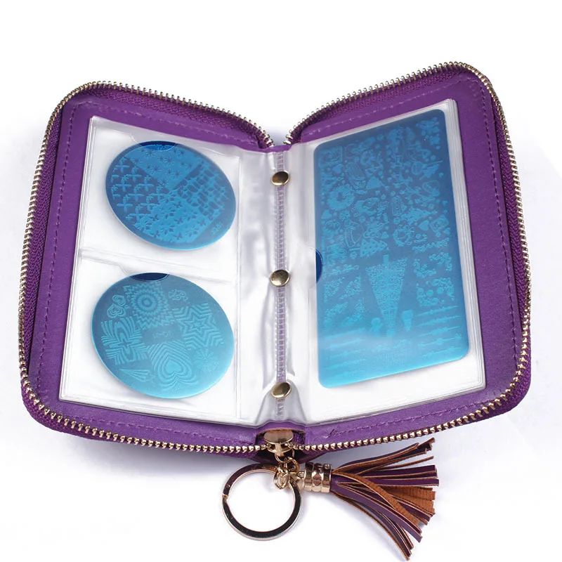 

Длинный зажим пластины шаблон сумки легко носить 100 совершенно новый и высококачественный продукт. Удобно и легко хранить, компактно