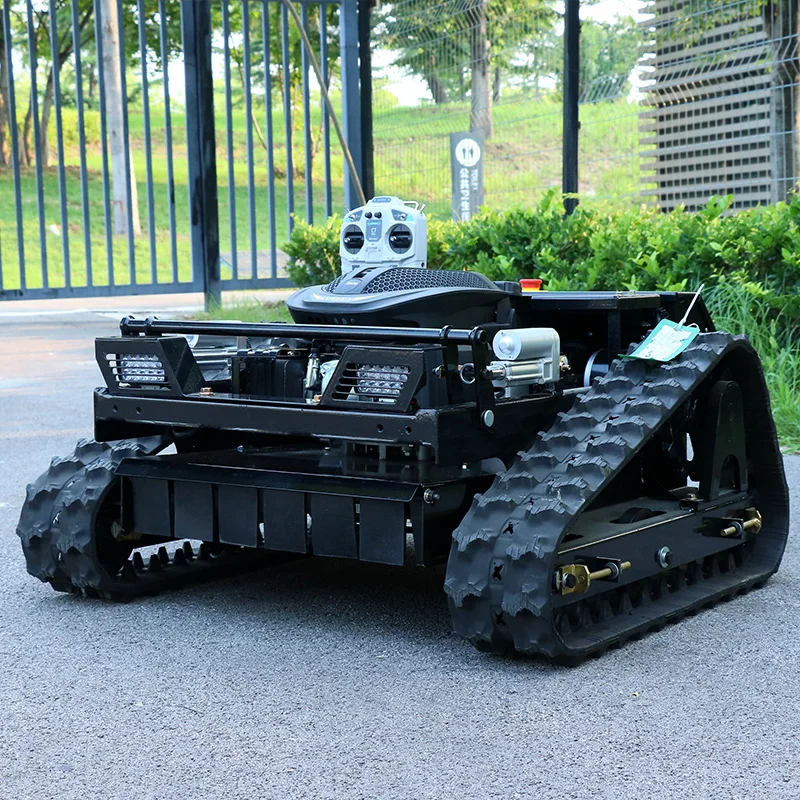 Customized New Design Remote Control Robot Lawn Mower Multi Purpose Rc Lawn Mower For Farmer 3