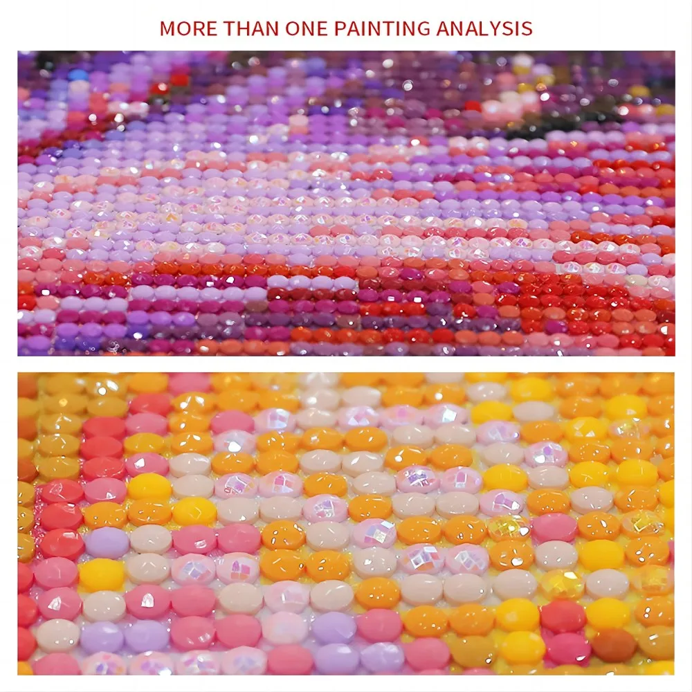 AB DIY diamond embroidery winter full square diamond painting landscape rhinestones mosaic cross stitch house wall decor