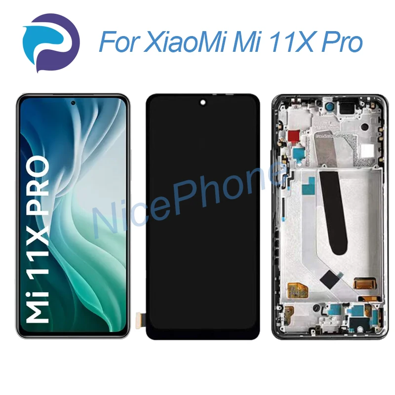 

For XiaoMi Mi 11X Pro LCD Screen + Touch Digitizer Display 2400*1080 M2012K11I Mi 11X Pro LCD Screen display