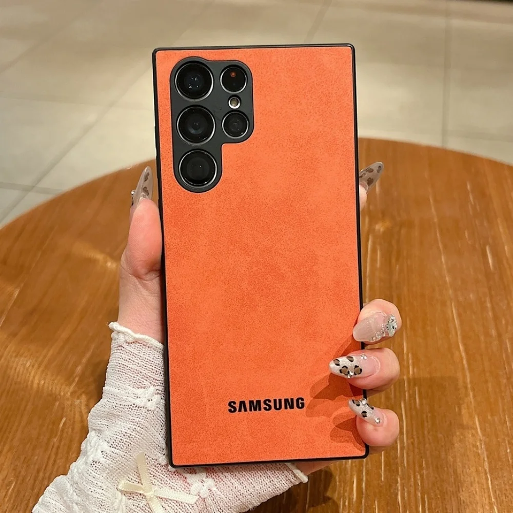 Luxury Vintage Leather Shockproof Phone Case