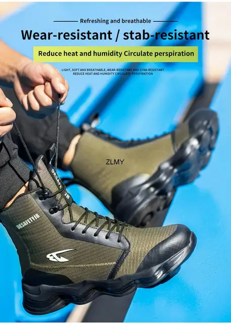 Scarpe Da Lavoro Antinfortunistiche Con Punta In Acciaio