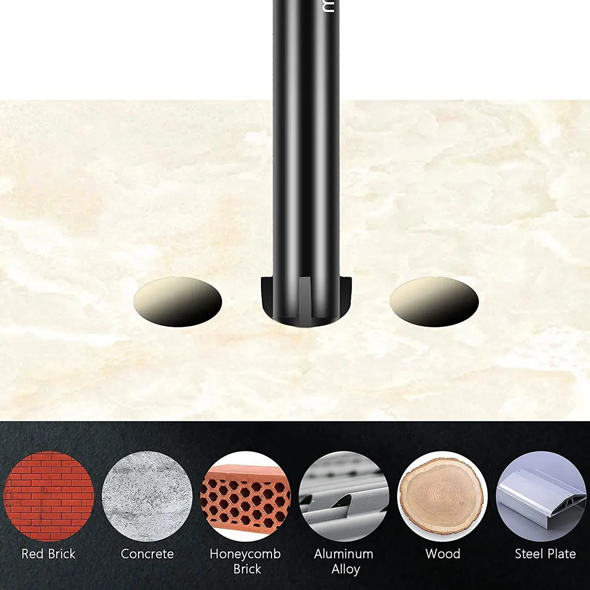 Tungsten Carbide Drill Bits Set for Ceramic Glass Brick