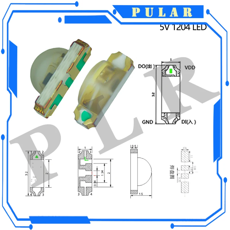 Enhanced Addressable RGB LED Light Strip with Digital Pixel SMD Technology