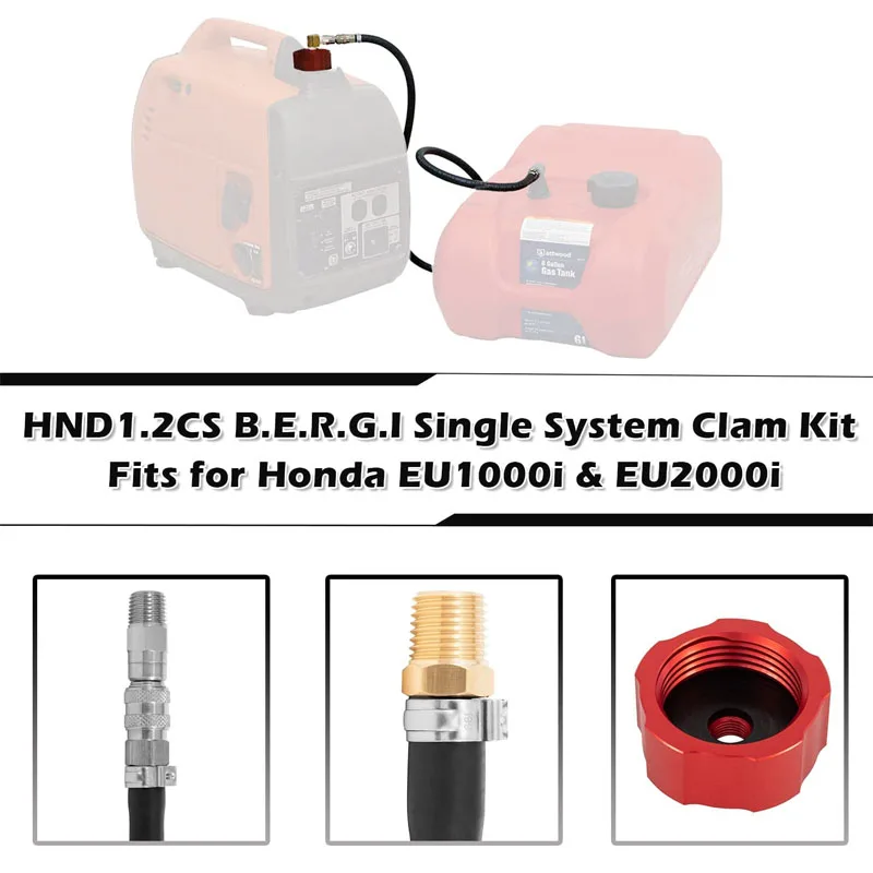 ESUYA Single System Clam Kit HND1.2CS For Honda EU1000i & EU2000i Generator & HND1.2CS B.E.R.G.I Single Systems Alternator Parts