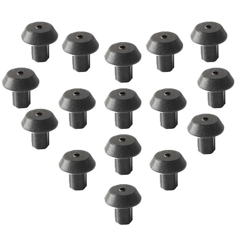 Gas Stove Pad 16PCS Compatible Stove Gas Stove Rubber Feet Burner Foot Gas Range Grate Foot Replacement Parts