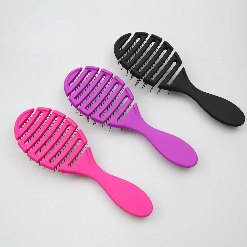 Hair Brush Comb Barber Styling Tools Anti Tangled Anti-static Scalp Massage