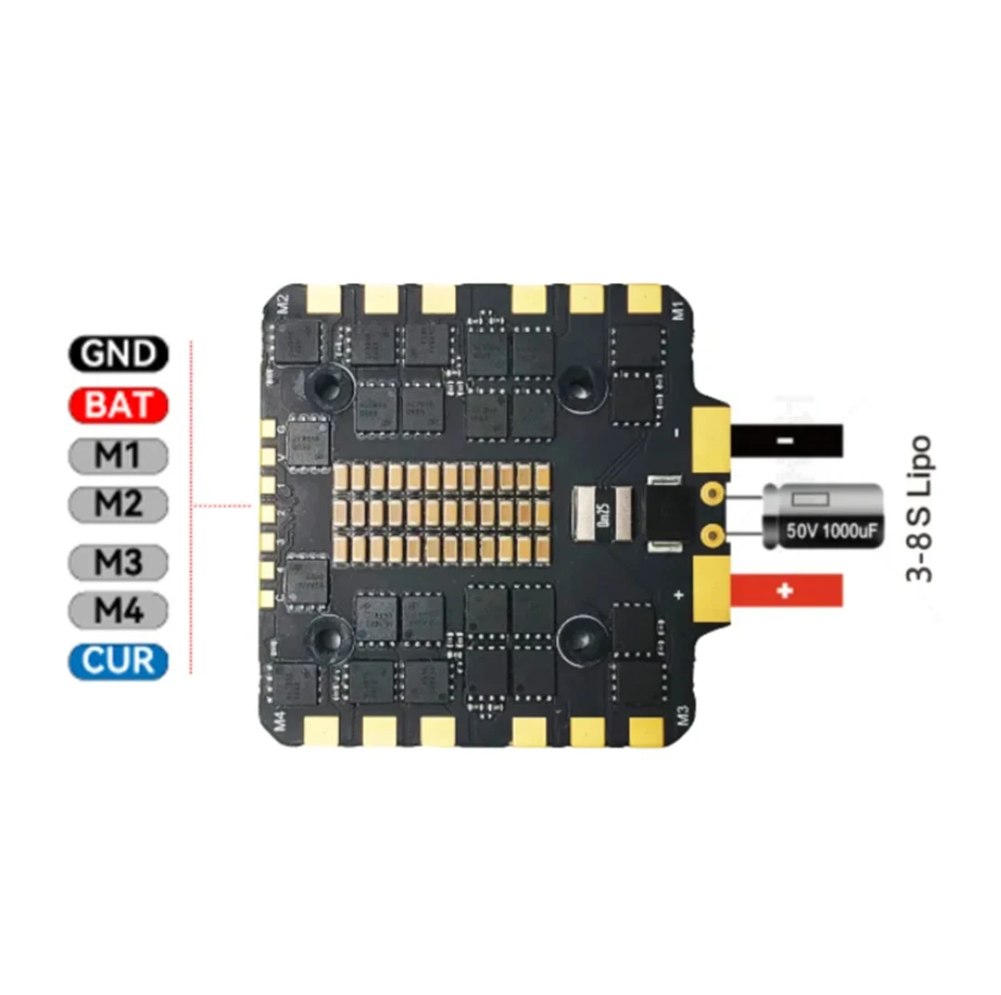TEARCKEP F722 FC 100A ESC Combo Drone FPV