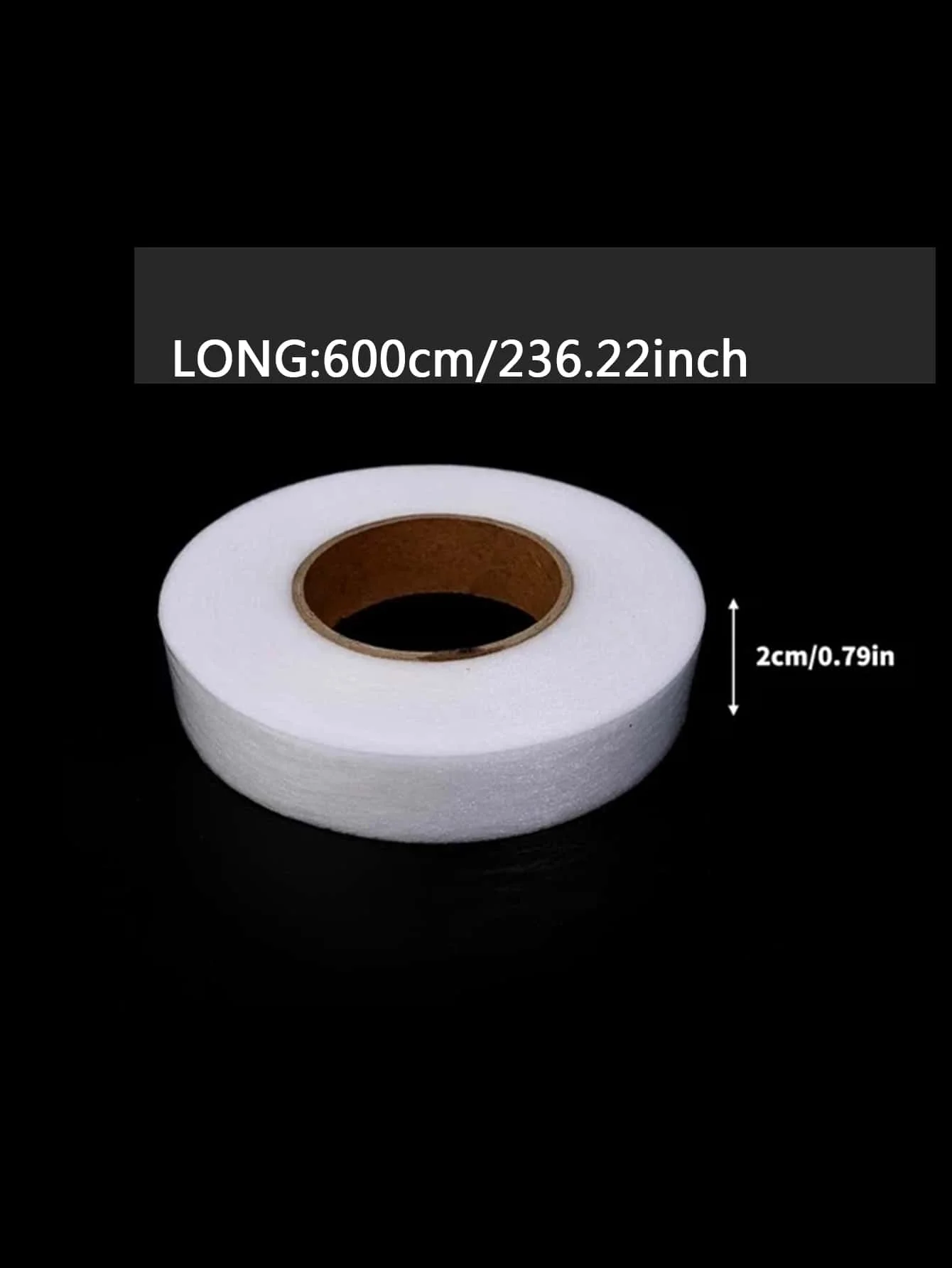 1PC-Double-Sided Non-woven Adhesive Cloth Adhesive Hem Tape Iron-on Clothes Sewing Turn Up Hem Non-woven Fabric Liner