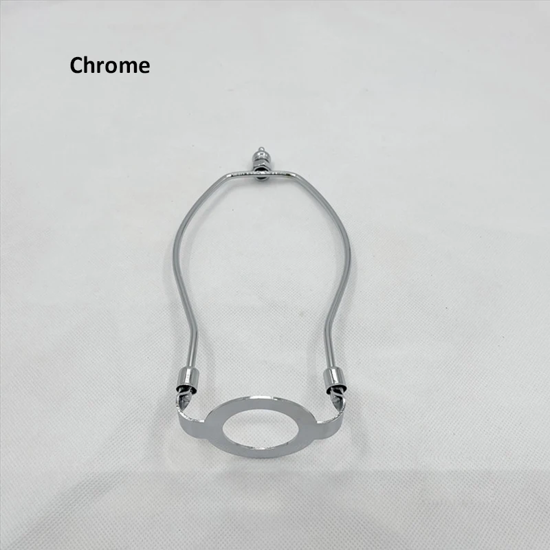 E27 Harp Finial For Table Lamp Floor Lamp Base Lampshade Mounting Bracket Antique-bronze Gold Chrome H6~10inch Lighting Fittings diy lighting accessories