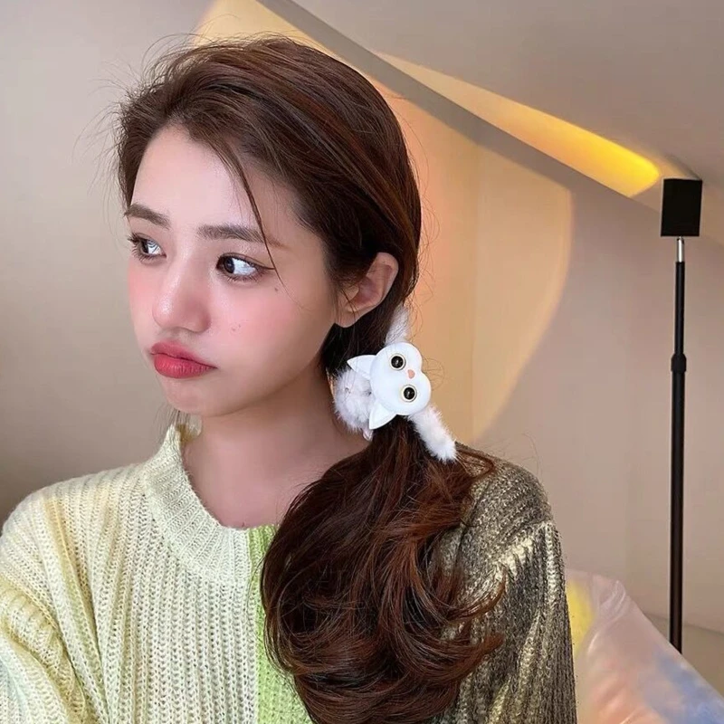 여자와 여자를위한 큰 머리 클로 클립 두꺼운 머리를위한 강력한 대형 헤어 클립 미끄럼 방지 헤어 클립 귀여운 바나나 헤어 클립