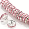 Silvery-pink